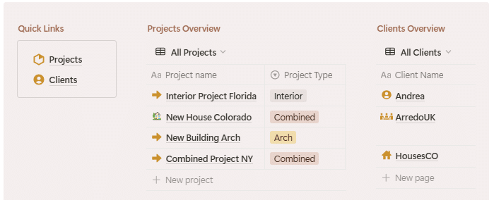 How to Use Notion for Architects: A Practical Use Case 1 Notion for architects Copy